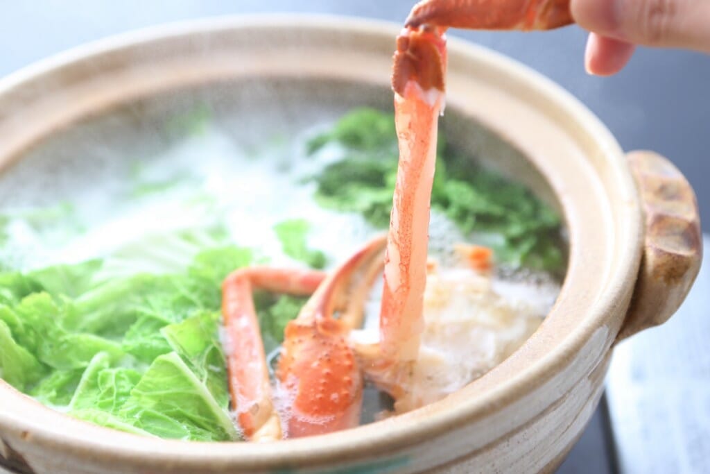 Crab pot cuisine -Winter Season Only-